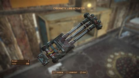 fallout 4 implants|fallout 4 cybernetic limb actuator.